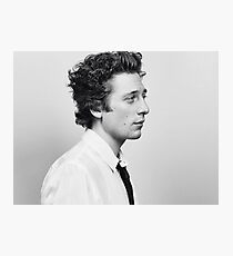 Lip Gallagher - profile B&W Photographic Print