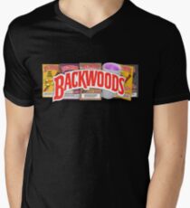 BACKWOODS VINTAGE HIPHOP SHIRT Men's V-Neck T-Shirt
