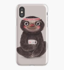 Sloth I♥yoga iPhone Case