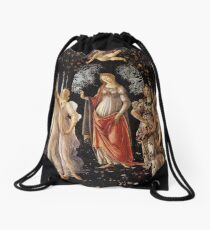 Primavera - Sandro Botticelli Drawstring Bag