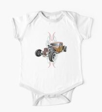 Pinstripe RAT - Full Throttle-a One Piece - Short Sleeve