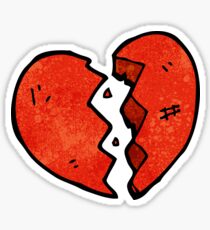 Broken Heart: Stickers | Redbubble