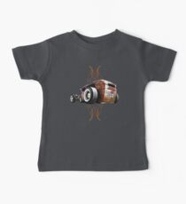 Pinstripe RAT - Rear View Baby Tee