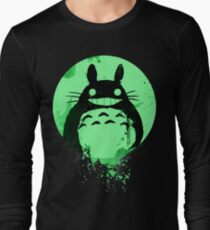 Totoro Ghibli Fanart ZOMBIE - by Mien Wayne Long Sleeve T-Shirt
