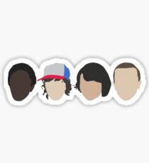 stranger things stickers redbubble