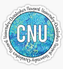 Christopher Newport University Sticker