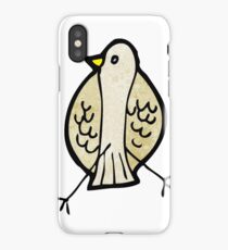 cartoon bird iPhone Case