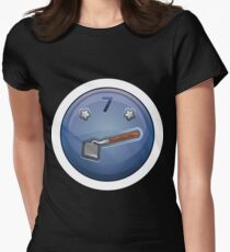 Wetdryvac Presents Glitch: achievement mulcher Women's Fitted T-Shirt