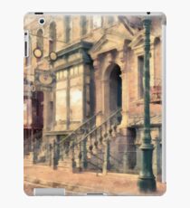 Streets of Old New York City Watercolor iPad Case/Skin