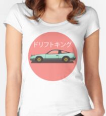 240sx Tailliertes Rundhals-Shirt