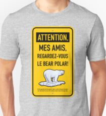 le bear polar sign/gold Unisex T-Shirt