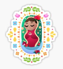 Mini La Virgen de Guadalupe Sticker