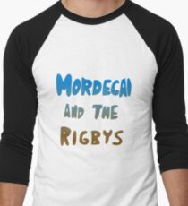 Mordecai and the Rigbys Men's Baseball ¾ T-Shirt