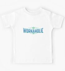 Wiederherstellen von Workaholic Kinder T-Shirt