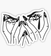 Große Augen Sticker
