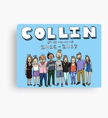 Collin Focus Canvas Print