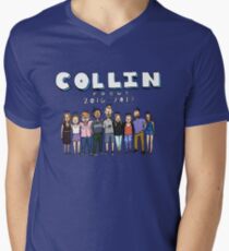 Collin Focus Men's V-Neck T-Shirt