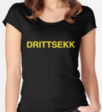 DRITTSEKK Women's Fitted Scoop T-Shirt