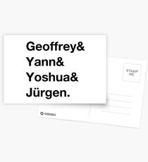 Deep learning quartet Postcards