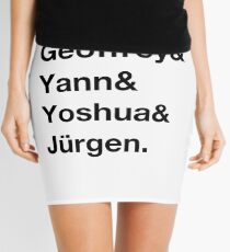 Deep learning quartet Mini Skirt