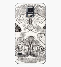 moth mandala Case/Skin for Samsung Galaxy