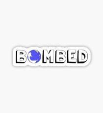 BOMBED Bath Bomb Sticker