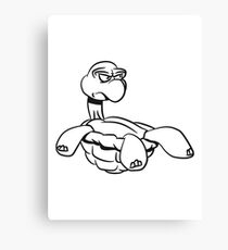 turtle funny funny Canvas Print