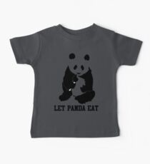 LET PANDA EAT Baby Tee
