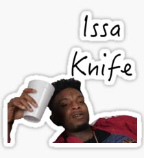 Issa Knife Sticker