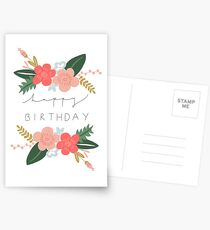 Fiona alles Gute zum Geburtstag / Grußkarte Postkarten