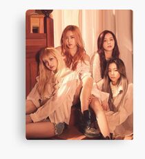 BLACKPINK --- 블랙핑크BLΛƆKPIИK Canvas Print