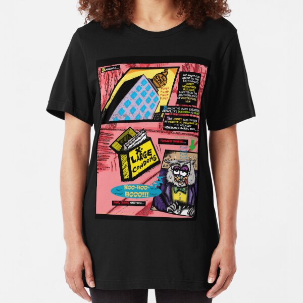 Bird of Steel Comix - Page #3 of 8 (Red Bubble POP-ART COLLECTION SERIES) Slim Fit T-Shirt