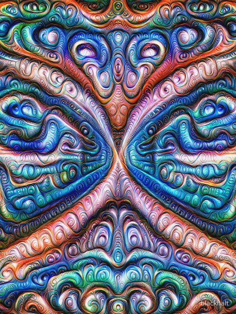 Frozen astral liquid #DeepDream #Art by blackhalt