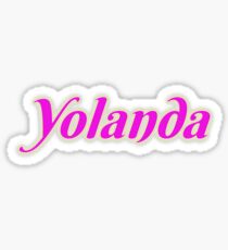 Yolanda Sticker