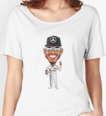 Lewis Hamilton 2017 Women's Relaxed Fit T-Shirt