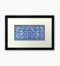 Sevilla Azulejos Dekoration Gerahmtes Wandbild