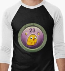 Glitch Achievement pullet provenderizer Men's Baseball ¾ T-Shirt