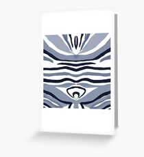 Zebrastreifen Grußkarte