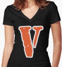 V lone Women's Fitted V-Neck T-Shirt