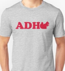ADHD Squirrel Unisex T-Shirt