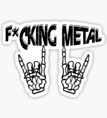 F*cking Metal Sticker