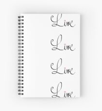 Live Spiral Notebook