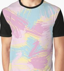 Funny pastlel brush strokes Graphic T-Shirt