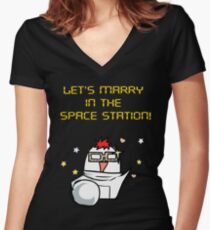 707, Mystic Messenger Collection Women's Fitted V-Neck T-Shirt