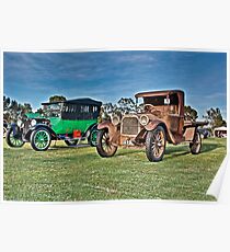 Classic Dodge Cars Poster