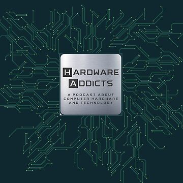 Artwork thumbnail, Hardware Addicts with Circuit Board Background by tuxdigital