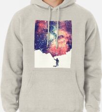 Painting the universe (Colorful Negative Space Art) Hoodie