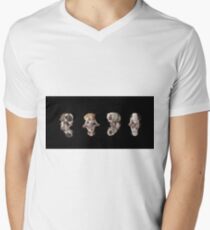 Pit-Bull puppies Men's V-Neck T-Shirt