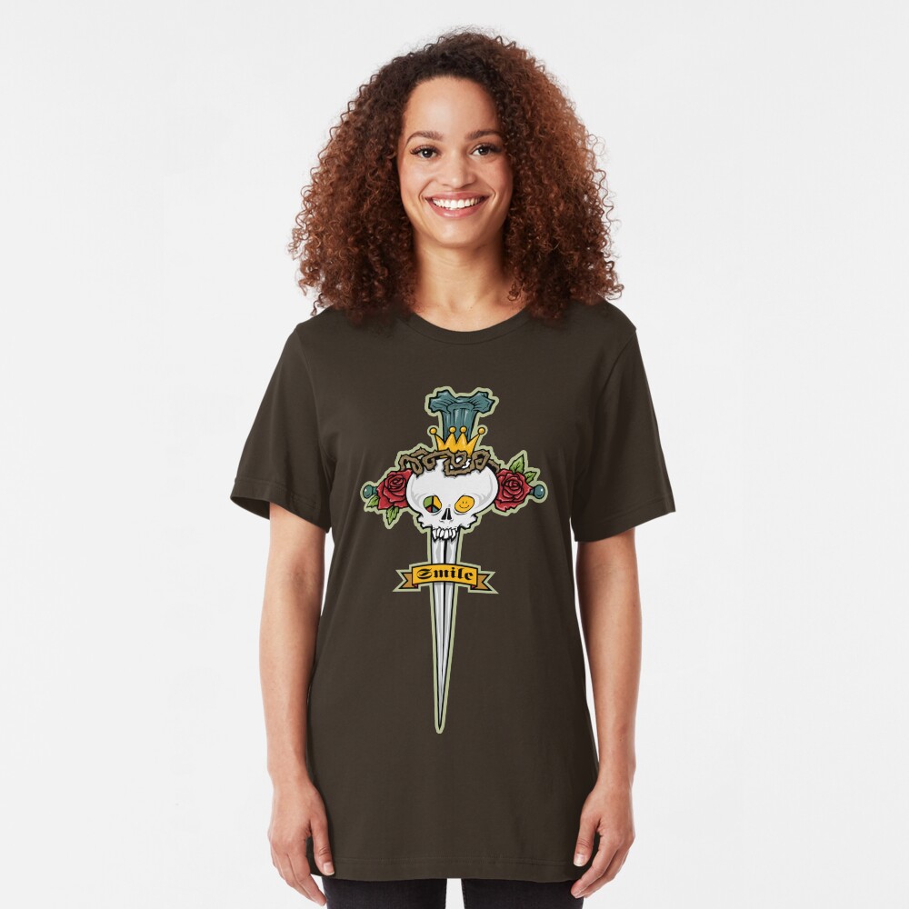 Skull Crest Slim Fit T-Shirt
