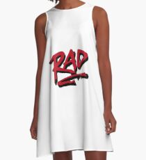 RAD 1980 BMX MOVIE A-Line Dress